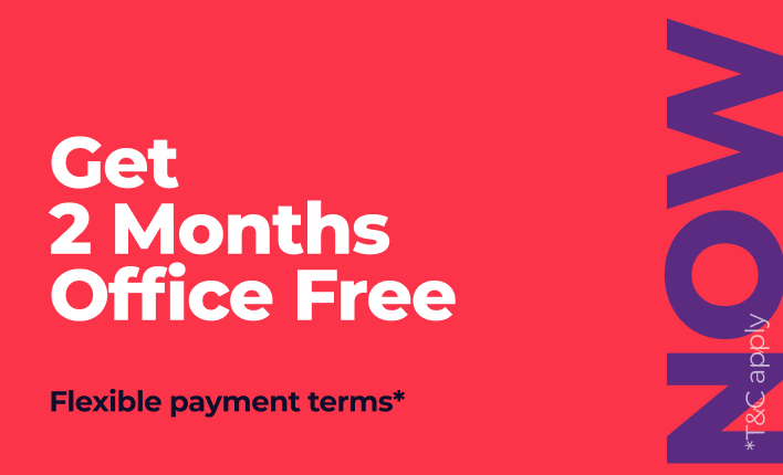 Get 2 months Office for FREE 